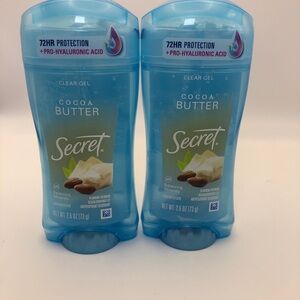 Cocoa‎ Butter Clear Gel Deodorant - Blue